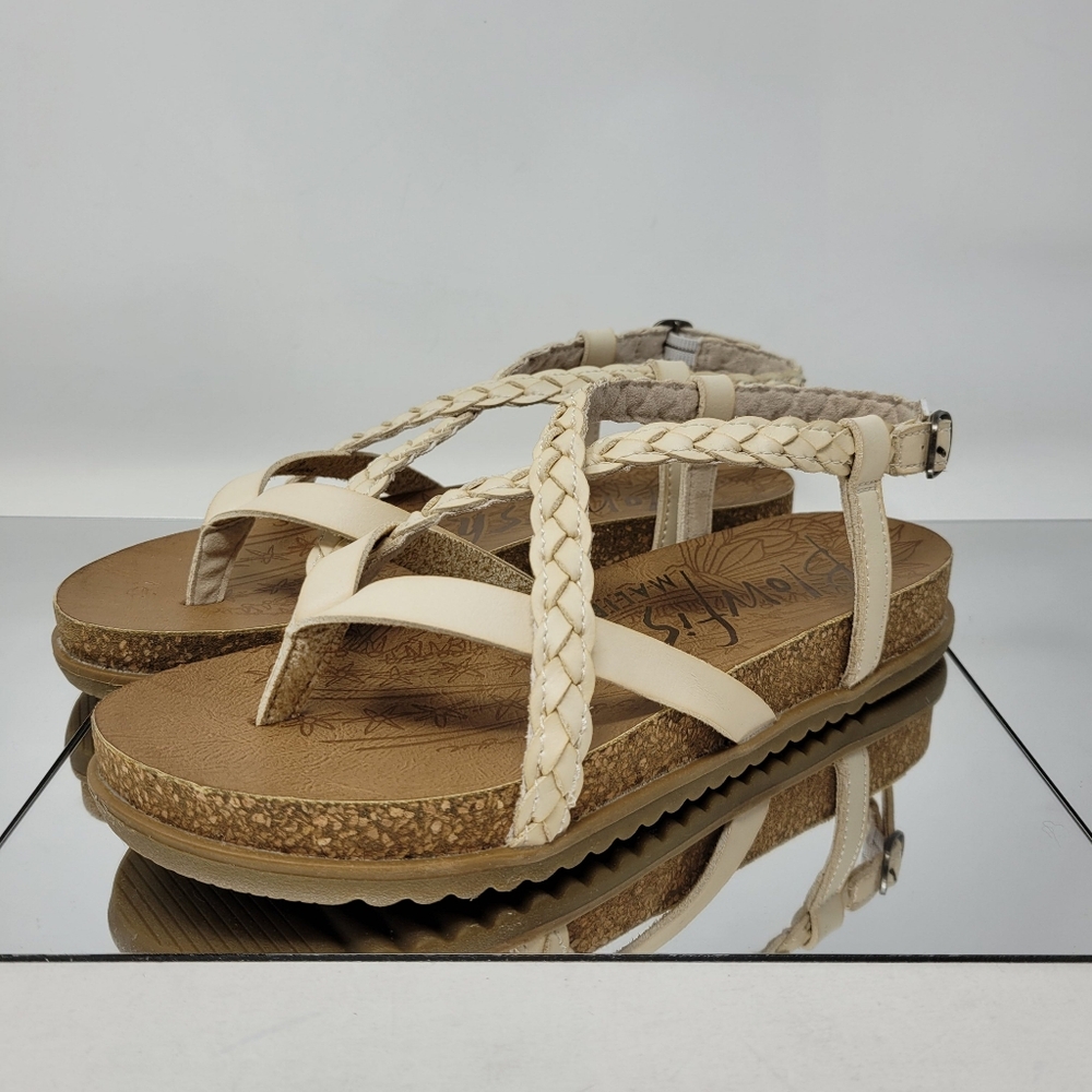 BLOWFISH MALIBUWomen's  Braided Sandals vegan THE FOXTAIL in Crram